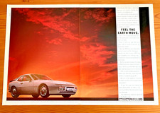 PORSCHE 944 TURBO & SE 1980s - COLLECTIBLE FRAMEABLE ORIGINAL CLASSIC CAR ADVERT