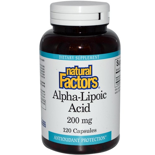 Natural factors alpha lipoic - natural, alpha-lipoic