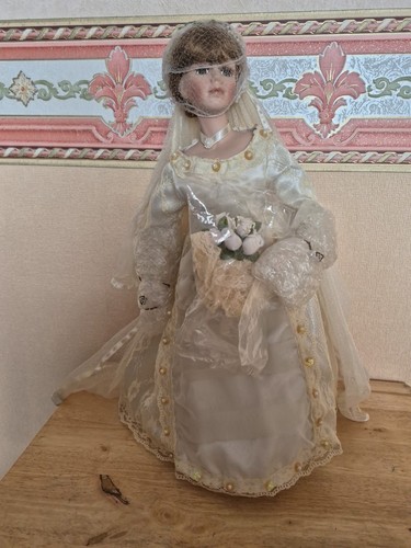 Vintage bride wedding - 17", bride/wedding