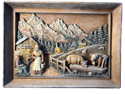 Mariot bas relief - bas,