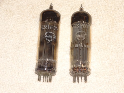 Mullard 6ca4 ez81 - 2, 6ca4/ez81
