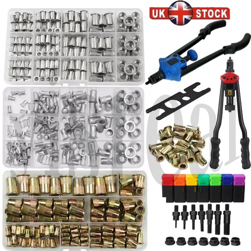 150pcs rivet nut - kit, riveter