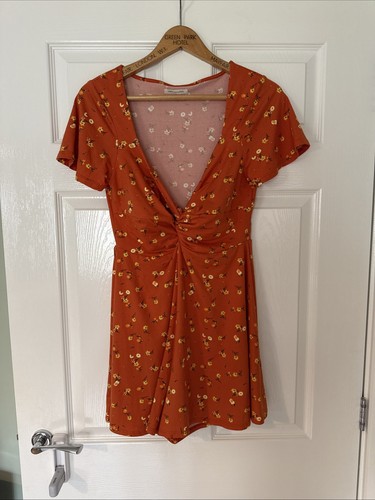 Urban outfitter orange floral - orange,