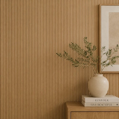 Small fluted mini - small, ribbed