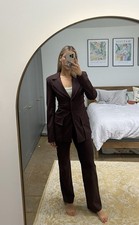 ZARA Brown Blazer With