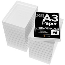 WestonBoxes A3 Plastic Storage