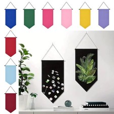 Multifunctional Badge Storage Wall Hanging Wall Canvas Banner
