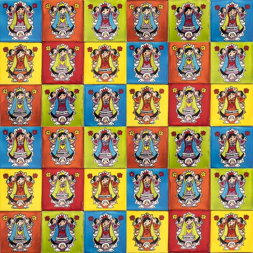Mexican wall tiles ceramic - mexican,