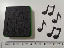 Sizzix Music Notes ~ Craft Die ~ Fabric & Sewing
