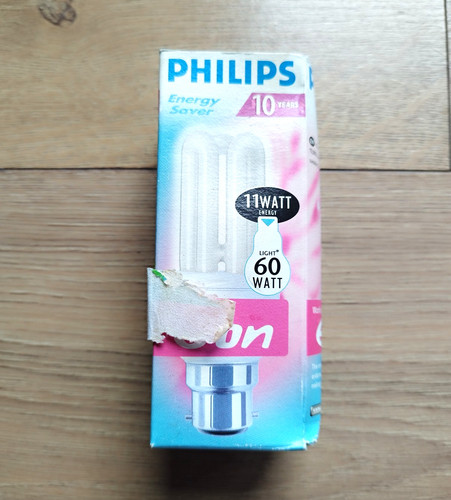 Philips energy saver 11w b22 - energy,