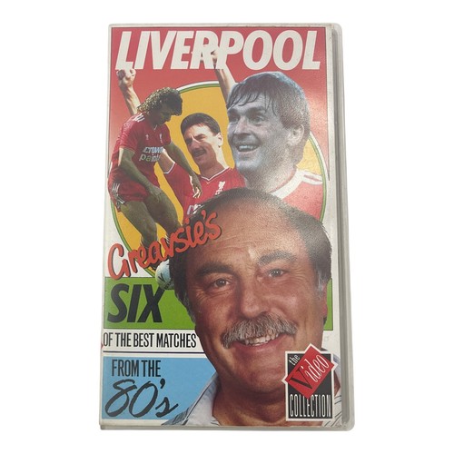 Liverpool greatsies six vhs - liverpool,