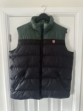 PUFFA 2012 Gilet Men’s L Black Charcoal Olive