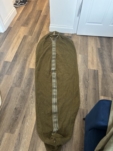 Ww2 sleeping bag m1944 - sleeping, wool