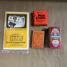 Vintage Magic Tricks Lot