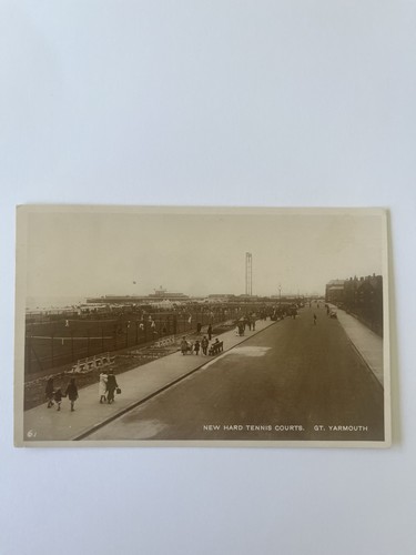 Vintage postcard tennis - tennis, courts