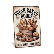 Fresh Baked Sign, Baked Goods