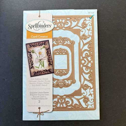 Spellbinders exquisite labels - exquisite,