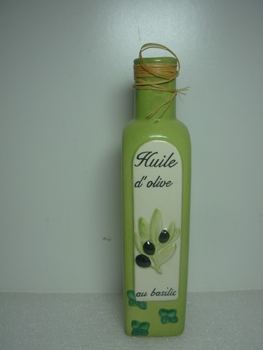 French pottery olive oil - french,