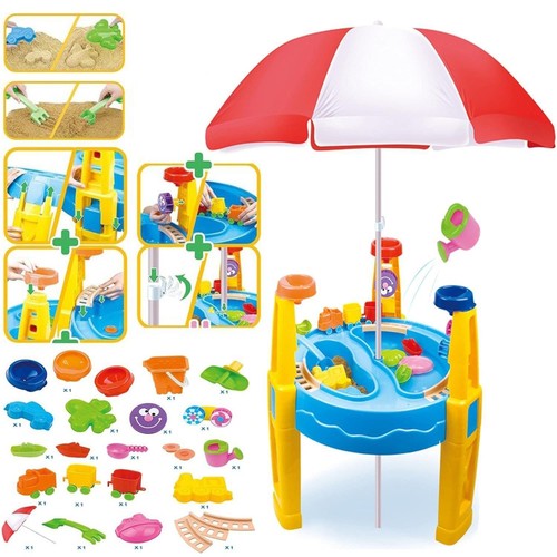 Beach sand and - water, table