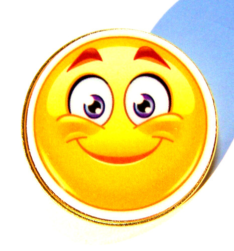 Happy smiley face round - smiley,