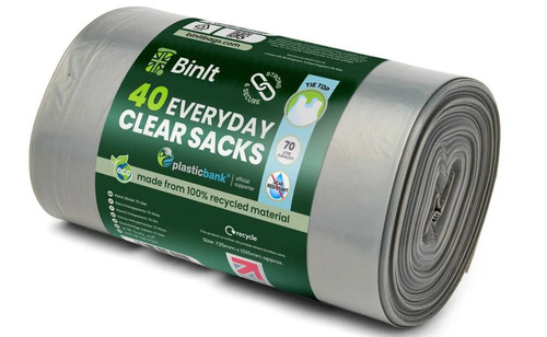 Bin clear large 70l - 40,