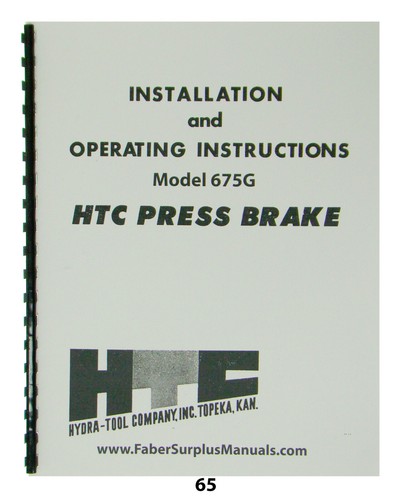 Htc hydraulic press brake - press,