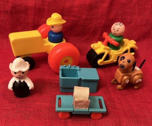 Vintage fisher price people - vintage,