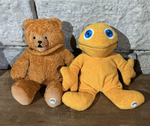 Rainbow zippy bungle - rainbow, vintage