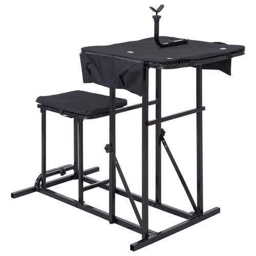 Folding shooting bench seat - shooting,