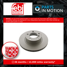 2x Brake Discs Pair Vented