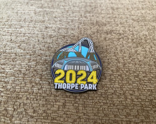 Thorpe park 2024 pin - park,