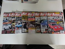 Popular Hot Rodding Magazine Bundle Mar, Jun, Jul, Aug, SEP, Oct, Nov, Dec 2012
