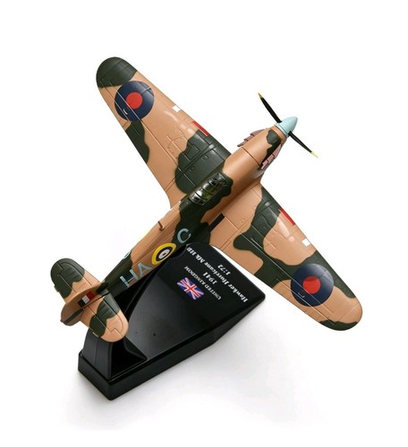 Scale diecast raf hawker - raf,