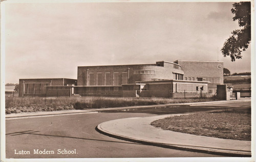 Luton modern school - luton, school.