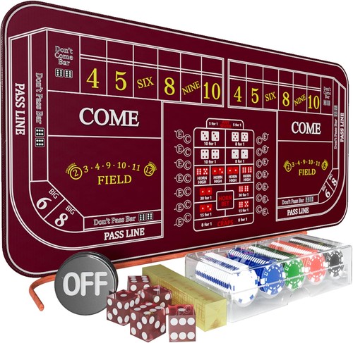 Craps mat 35 - x, 35"
