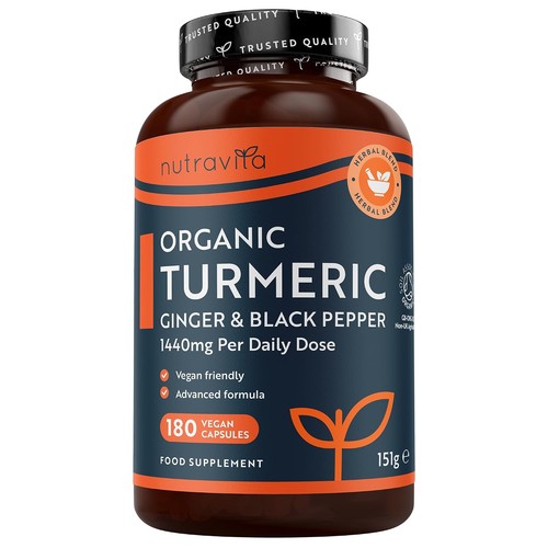 Nutravita organic turmeric and - organic,