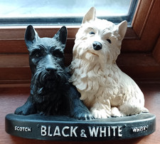 Vintage Pre 1970’s Black&White Whisky Scottie Dogs