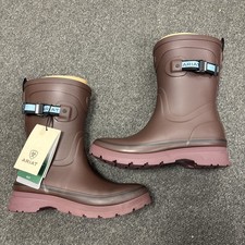 Ariat Kelmarsh Boots Maroon Uk