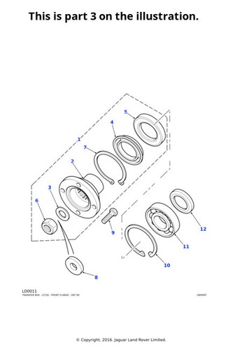 Land rover washer - 5x,