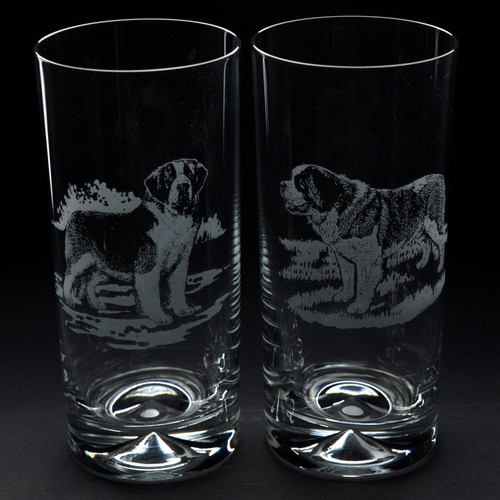 Bernard dog highball - st., glass
