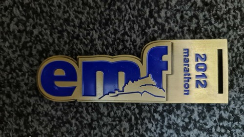 Edinburgh marathon medal 2012 - edinburgh,