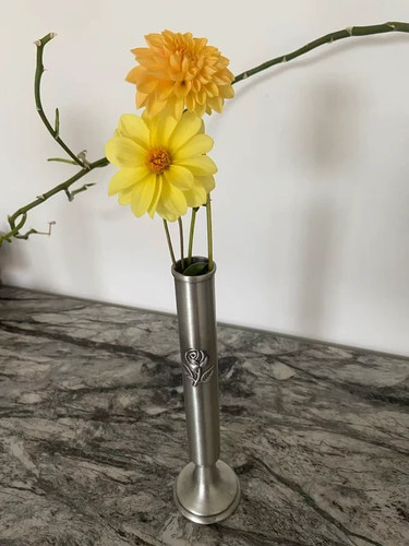 Tall narrow neck table vase - ,