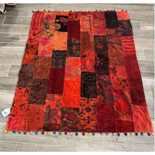 Karma living velvet kantha - living,