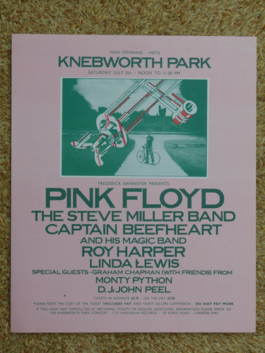 Pink floyd original poster for - poster,