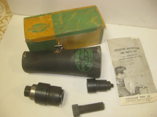 Vintage greenlee 735 - no.,