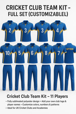 Custom Cricket Team Kit 11