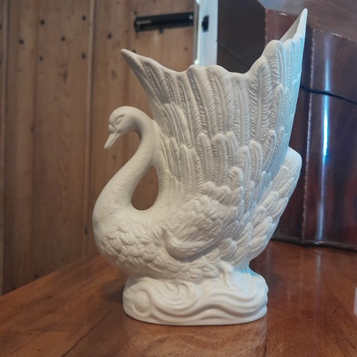Portmeirion parian ware swan - portmeirion,