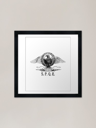 Roman eagle with - roman,