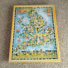 vintage jigsaw england and wales