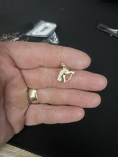 9ct Gold Horse Head Charm